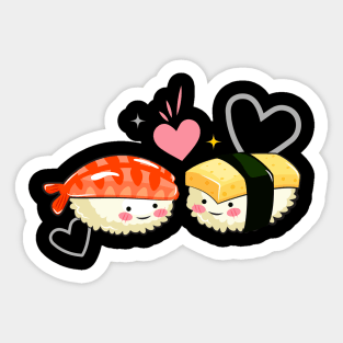 Ebi Tamago Sushi Love Sticker